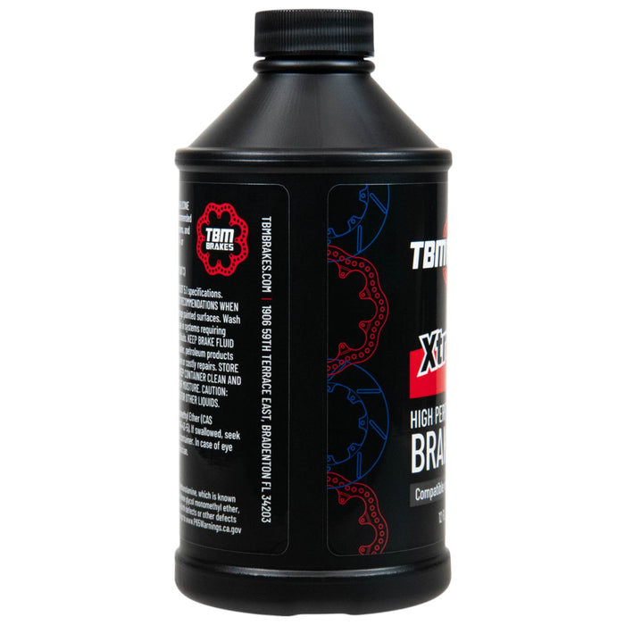 1 Case (12 bottles) TBM DOT 5.1 Extreme 6 Brake Fluid - Motion Raceworks