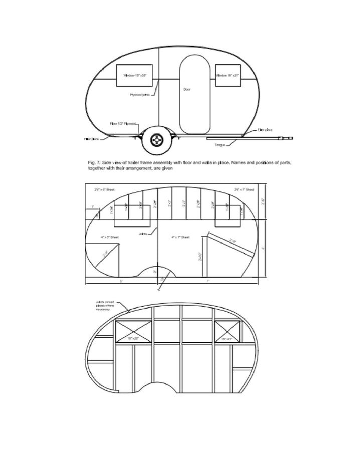 Teardrop Camper Plans Pdf