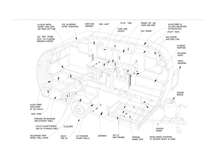 DIY Teardrop Camper Plans