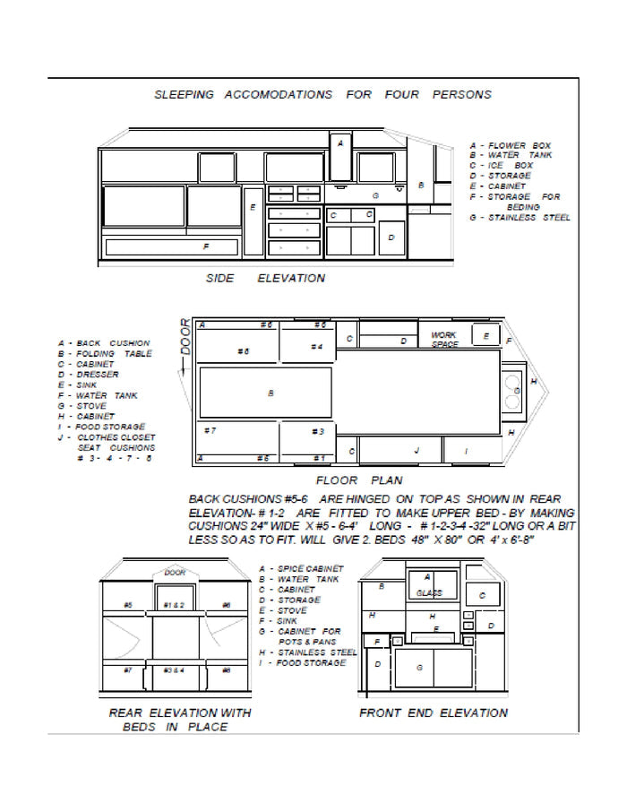 Pop Up Camper Plans