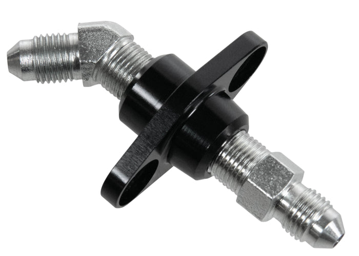 1/8" NPT Bulkhead Flanged Pass Thru Fitting by Motion Raceworks - Motion Raceworks