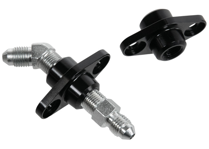 1/8" NPT Bulkhead Flanged Pass Thru Fitting by Motion Raceworks - Motion Raceworks
