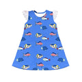 3.23 Baby Girls Fish Flutter Sleeve Dress Preorder