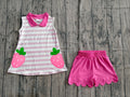3.23 Baby Girls strawberry shorts outfit preorder