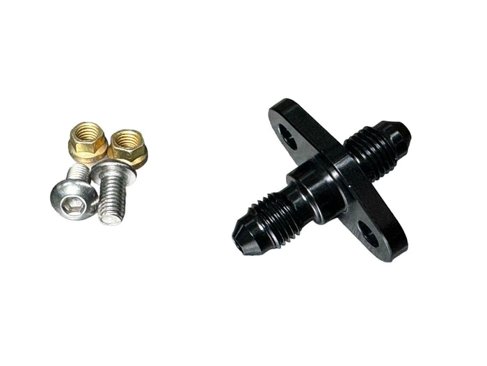 3AN Bulkhead Flanged Pass Thru Fitting by Motion Raceworks 34-30303 - Motion Raceworks