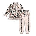 4.15 GLP3309 Preorder Dog Camo Pullover Top Ruffle Pants Girls Clothes Set