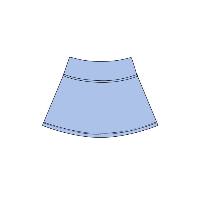 4.15  Kids Girls   Blue Active Skort Preorder