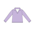 4.15  Kids Girls Violet Active Long Sleeve Pullover Top Preorder
