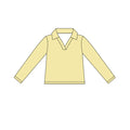 4.15  Kids Girls Yellow Active Long Sleeve Pullover Top Preorder