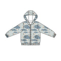 4.21 Boys Duck Print Mallard Duck Full Zip Hooded Jacket -  Preorder