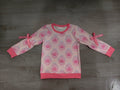 4.22 GT1657 Preorder Pumpkin Bows Pink Girls Fall Tee Shirts Top