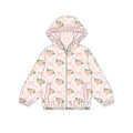 4.22 GT1663 Preorder Pumpkin Bows Pink Girls Full Zipper Hoodie Jacket Top