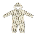 5.11 LR3075 Preorder Duck Print Baby Baby Hoodie Romper