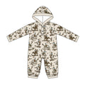 5.11 LR3077 Preorder Cowboy Cactus Print Baby Baby Hoodie Romper