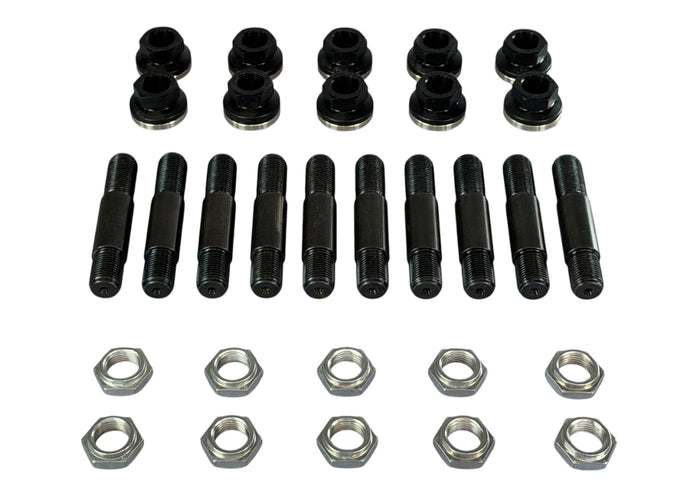 5/8" Steel Wheel Stud Kit w/ Aluminum Lugnuts (1.5" shoulder) 51500a