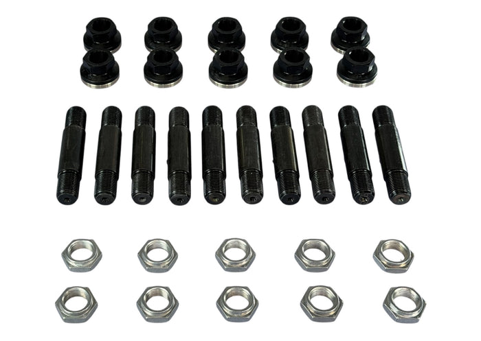 5/8" Steel Wheel Stud Kit w/ Aluminum Lugnuts (1.75" shoulder) 51590a
