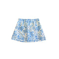 5.9 GLK0309 Preorder Shell Blue Girls Bottom Yoga Skirts