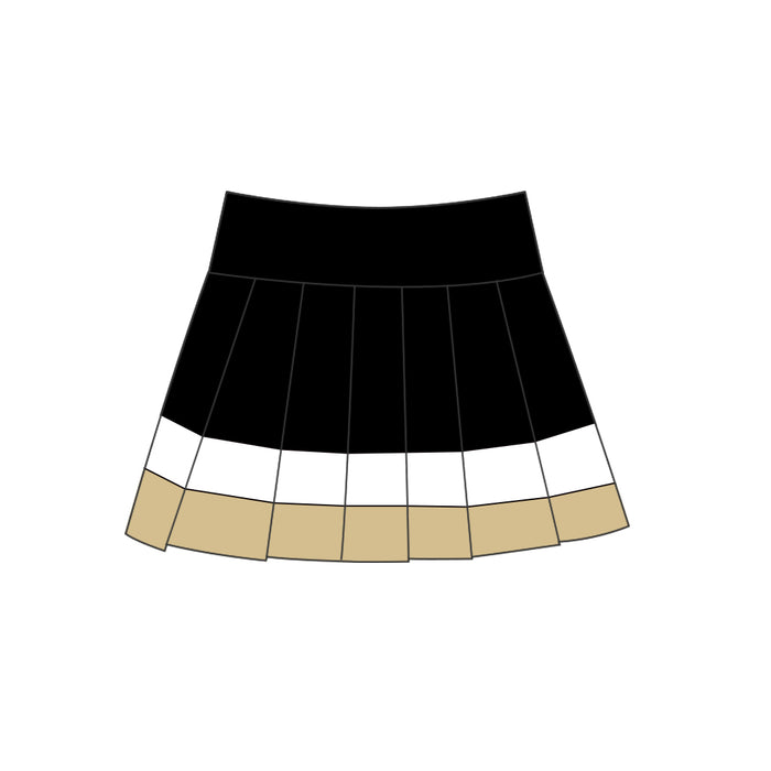 6.29 Preorder GLK0318 Kids Girls Black White khaki Active Skirt