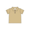 6.29 Preorder GT1726 Kids Girls   khaki Active Polo Shirt Top
