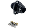 -6AN Flanged Bolt in Pass Thru Bulkhead Fitting by Fluidworks-Fluidworks-Motion Raceworks