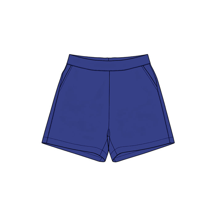 7.11 Preorder Kids Girls navy Active Shorts