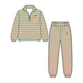 7.17  BLP1507 Preorder Kids Boys Christmas Dog Striped Pullover Top with Jogger Outfit