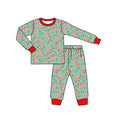 7.29  Preorder Baby Boys Christmas Tree Cake Long Sleeve Pajama Set