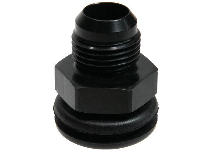 8 AN Push in Fitting for Factory GM LS Valve cover grommet - Motion Raceworks