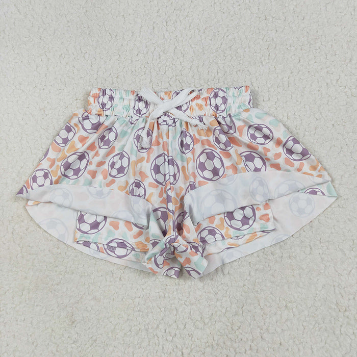 8 Colors Bows Leopard Girls Summer Bottom Flutter Shorts Sibling Matching Styles