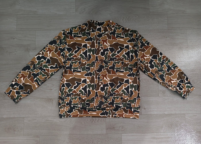 8.1 GT1817 Preorder Adult Brown Camo Print Woman Yoga Long Sleeve Tee Shirts Top