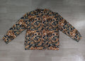 8.1 GT1817 Preorder Adult Brown Camo Print Woman Yoga Long Sleeve Tee Shirts Top