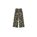 8.1  P1104 Preorder Brown Camo Print Girls Bottom Yoga Pockets Straight Pants