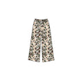 8.1  P1105 Preorder Brown Khaki Camo Print Girls Bottom Yoga Pockets Straight Pants