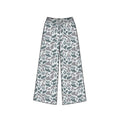 8.1 P1108 Preorder Adult Grey Camo Print Woman Bottom Yoga Pockets Straight Pants