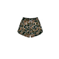 8.1 SS0983 Preorder Brown Camo Print Girls Bottom Yoga Pockets Shorts