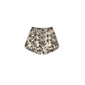 8.1 SS0984 Preorder Brown Khaki Camo Print Girls Bottom Yoga Pockets Shorts