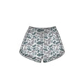 8.1 SS0987 Preorder Adult Grey Camo Print Woman Bottom Yoga Pockets Shorts