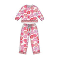 8.10 Preorder Girls Girls XOXO Plaid Heart Print Pajama Set