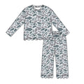 8.10 Preorder Kids Girls Grey Camo Long Sleeve Scalloped Set