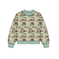 8.12  Preorder Adult Blue Camo Print Woman Long Sleeve Tee Shirts Top