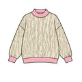 8.21 GT1891 Preorder Adult Women Camo Pink Crewneck  Sweatshirt Top