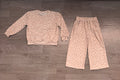 8.27 GLP3778 Preorder Grey Leopard Top Pockets Pants Girls Clothes Set