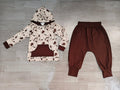 8.28 Preorder Toddler Boys  Camo Pocket Hoodie Top with Jogger Set