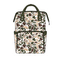 8.3 BA0407 Preorder Brown Khaki Camo Hunting Print Adult Baby Diaper Bags