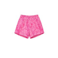 8.6 SS0994 Preorder Adult Pink Branch Print Woman Bottom Pockets Shorts