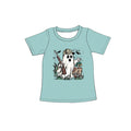 8.8 BT1901 Preorder Duck Ghost Hunting Print Boys Halloween Tee Shirts Top