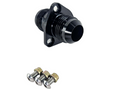 -8AN Flanged Bolt in Pass Thru Bulkhead Fitting by Fluidworks-Fluidworks-Motion Raceworks