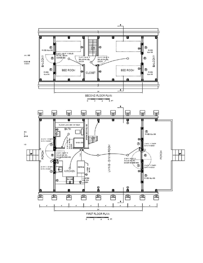 A Frame cabins