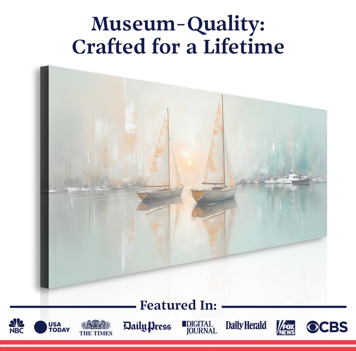 Abstract Pier and Dock Wall Art