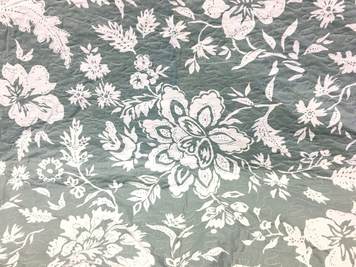 Amberley Rowland Floral Cotton 3-Piece King Reversible Quilt Bedding Set